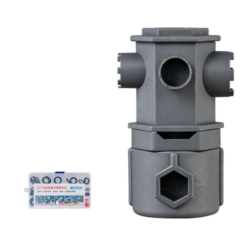 Plastic Multifunctional Wrench Tap Water Leakage Basin Faucet Repair Tool Wrench Tool Set  Faucet