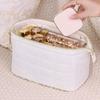 Multi-Functional Women Makeup Bag Solid Color Sundries Organizer Travel Toiletry Bag  Bath Wash