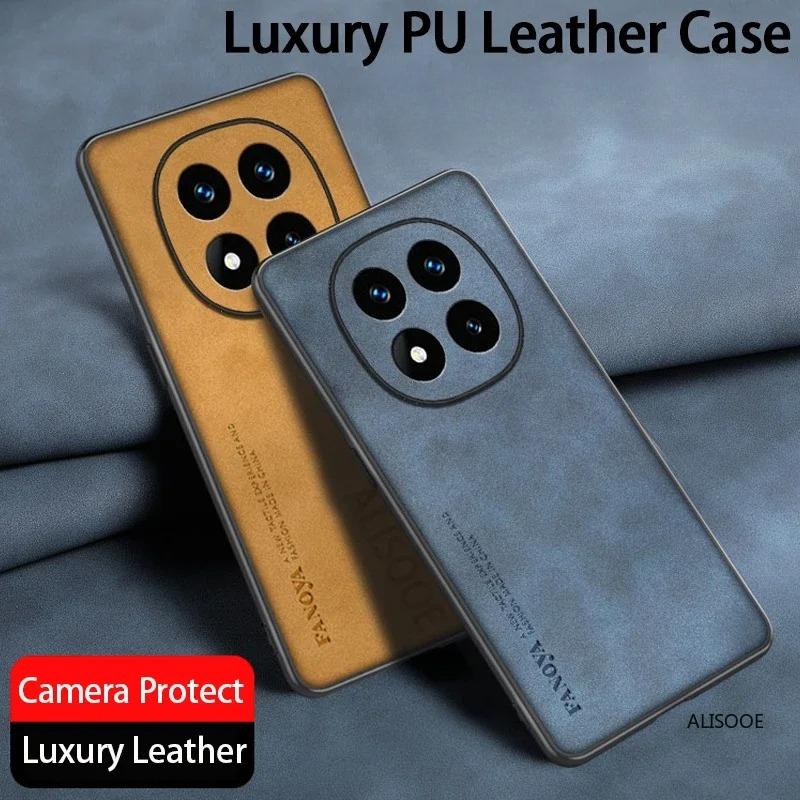 Матовый чехол из ПУ-кожи для POCO M8 Pro 5G Чехол Матовая пластиковая крышка для Xiaomi POCO M8 Pro 5G Чехол