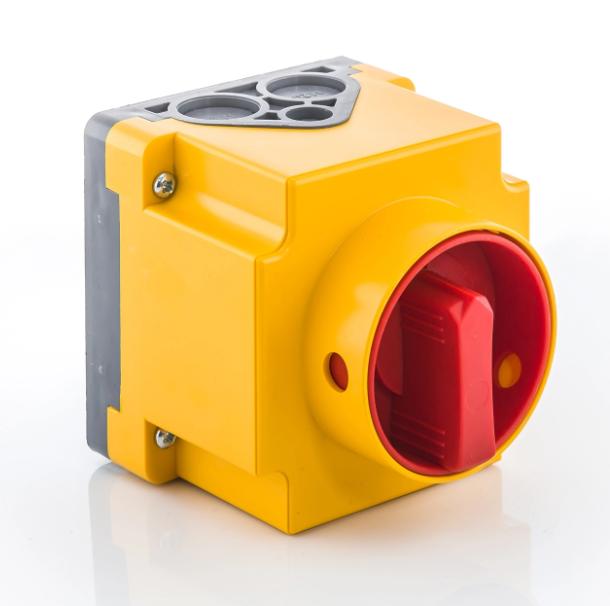 Кулачковый переключатель 0-1 3P 32A Ip65 в корпусе Ml032.3-Rg5/Ob
