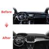 Подходит для Peugeot 408 2025-2025 фастбэк Коврик на панель приборов Аксессуары Накладка на панель приборов Коврик на панель приборов Козырек от солнца Защитный ковер Автомобильная кожа