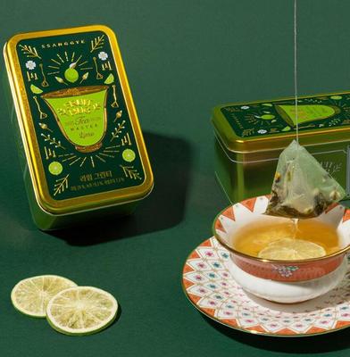 Чай Ssanggye Fruit Hug Lime Green, банка 340 мл