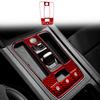 Soft Carbon Fiber Sticker Automatic Car Gear Shift For Seat Leon MK4 Cupra Leon Cupra Formentor 2020 2021 2022 2023 2024 LHD RHD
