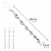 12/30pcs Creative Bird Repellent Reflective Stick Agricultural Bird Repellent Stick Anti-bird Scare Bird Reflective Decorations