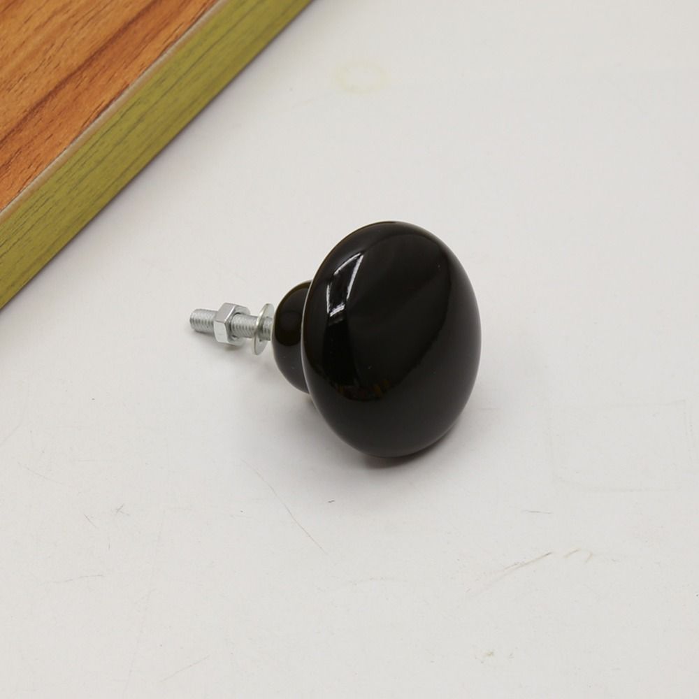 Single Hole Door Pull Handles Glazed color Drawer Knobs Simplicity Cabinet Knob Wine Cabinet