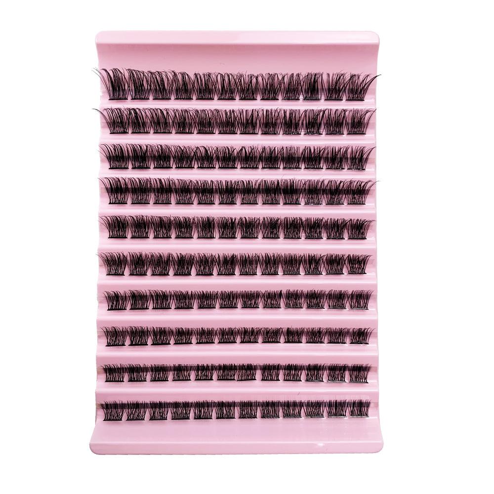DIY self-grafting eyelashes segmented large capacity natural thick new false eyelashes