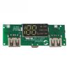 Плата зарядного устройства для литиевых аккумуляторов LED Dual USB 5 В 2,4 А Micro/Type-C USB Мобильный внешний аккумулятор Защита цепи 18650 Модуль зарядки
