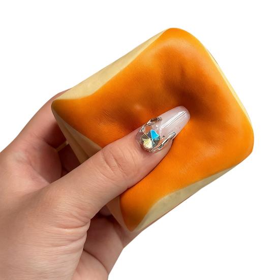 Гавайский хлеб Игрушка-сквиши Медленно поднимающаяся Снятие стресса Ароматизированный хлеб Щипок Сенсорная игрушка Дети Взрослые Мягкий Успокаивающий хлеб Игрушка-непоседа