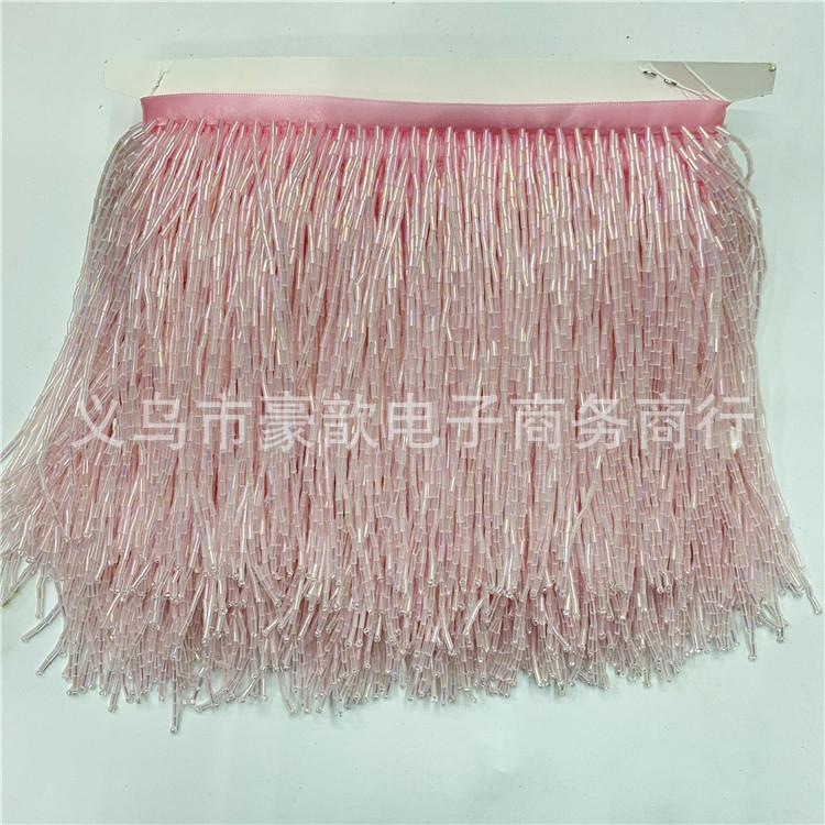 15Cm Long Handmade Beaded Tassel Row Beard Lace Textile Accessories Dance Clothes Hanging Spikes Dress Decorative Accessories