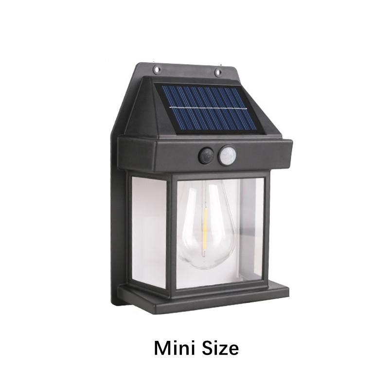 Наружный солнечный настенный светильник, водостойкая лампа на вольфрамовой нити, индукционная лампа, домашний садовый настенный светильник, освещение для виллы, ночник