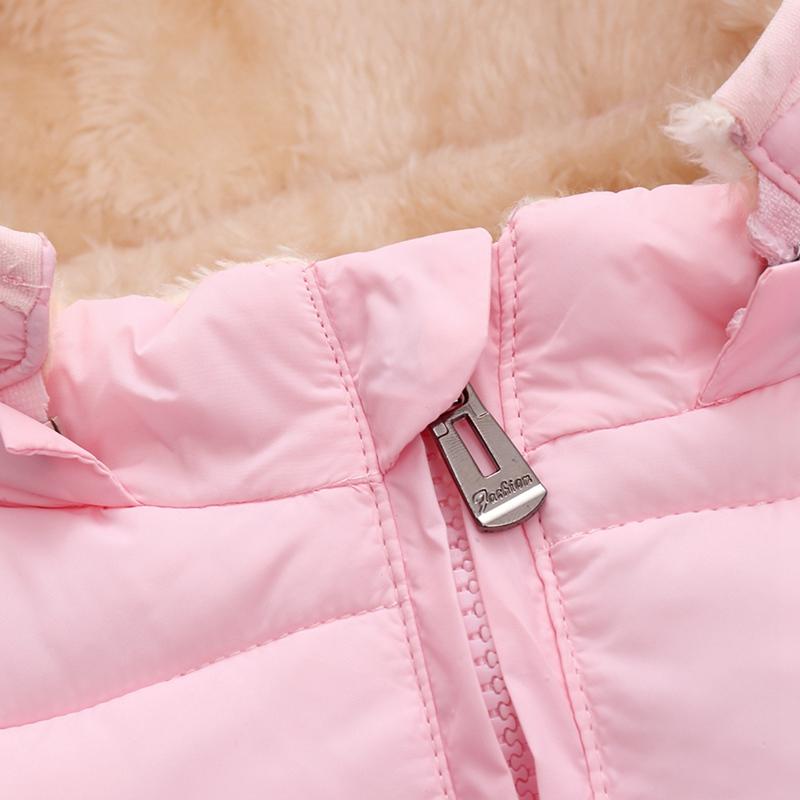 Детская стеганая куртка Детская бархатная теплая хлопковая стеганая куртка для мальчиков и девочек