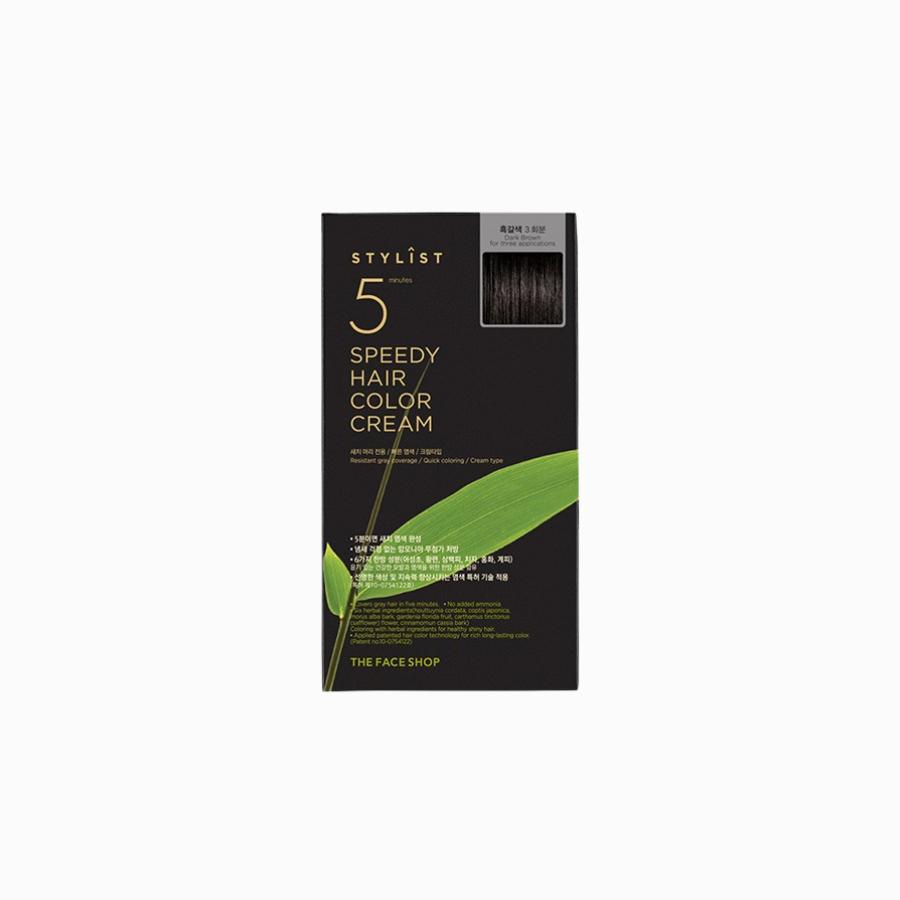 The Face Shop Stylist 5 Minutes Speedy Hair Color Cream 20г (4 цвета)