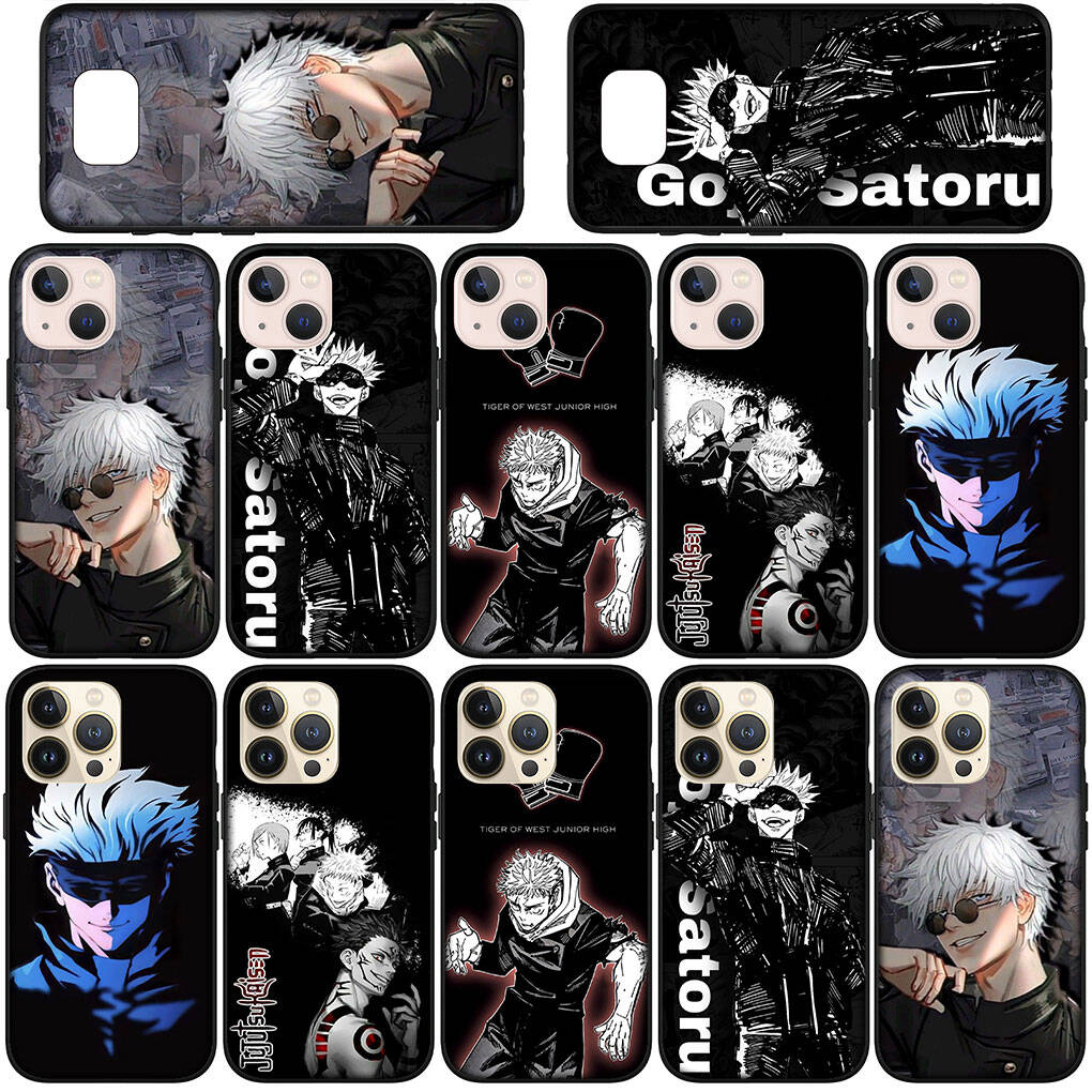 Чехол для телефона Samsung Galaxy S25 S23 S22 S24 Ultra FE A05 A06 A15 A16 A36 A37 A35 A54 A55 A56 A57 A25 A26 A53 Комиксы Годжо Сатору Магическая битва Чехол