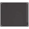 Kitchen Splashback 2 pcs Dark Grey 70 x 60 cm Tempered Glass