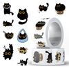 500 шт./рулон Милые наклейки с котиками Креативные наклейки для DIY-граффити Наклейки для запечатывания конвертов Канцелярские принадлежности Наклейки-награды для детей Декор