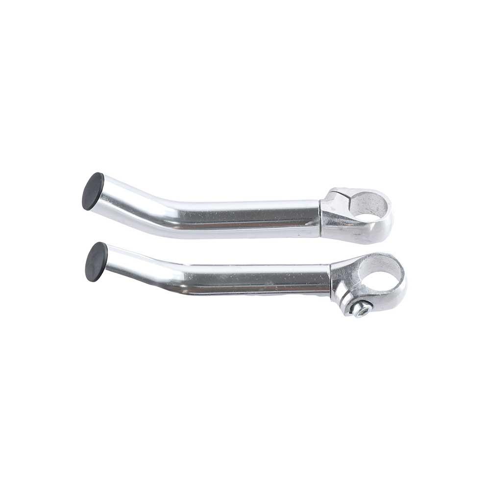 Zinc Zinc Alloy Horn Bent Mountain Bike Bicycle Grips Cycling Accessories Bicycle Rest Handlebar Ends