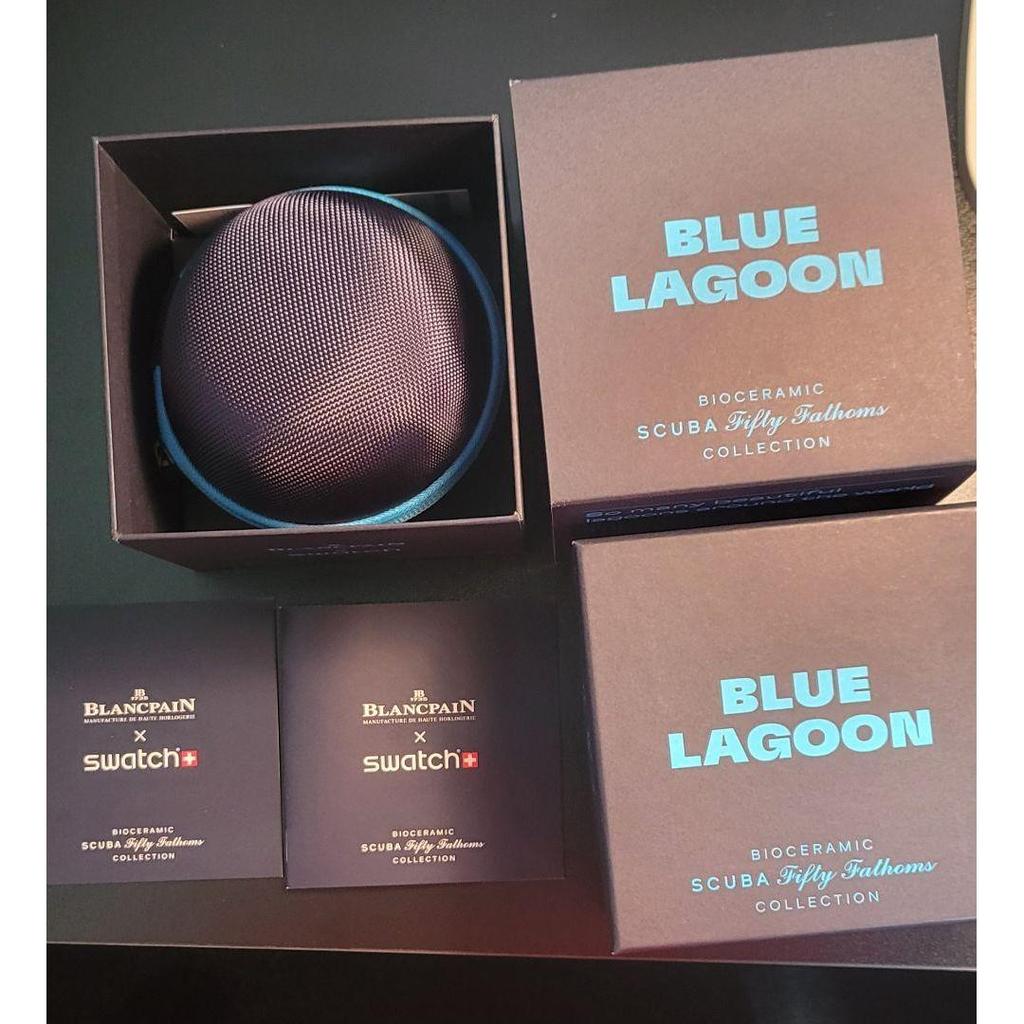 Б/у Swatch x Blancpain Blue Lagoon