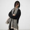 Imitation Cashmere Scarf Women'S With Big-Name Fashion Scarf Endless Blanket Printing Fringed Warm Shawl