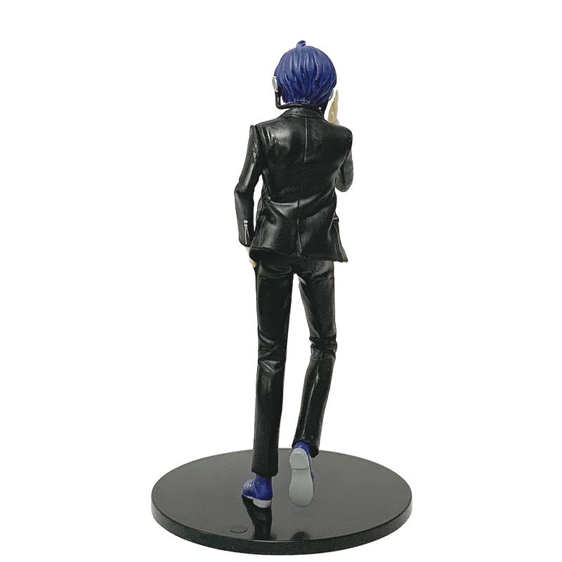 Persona3 Юкки Макото 17 см Крутой Парень Костюмы Носит Стоячая Поза Аниме Игра Модель Фигурка Хороший Настольный Периферийный Орнамент В Наличии