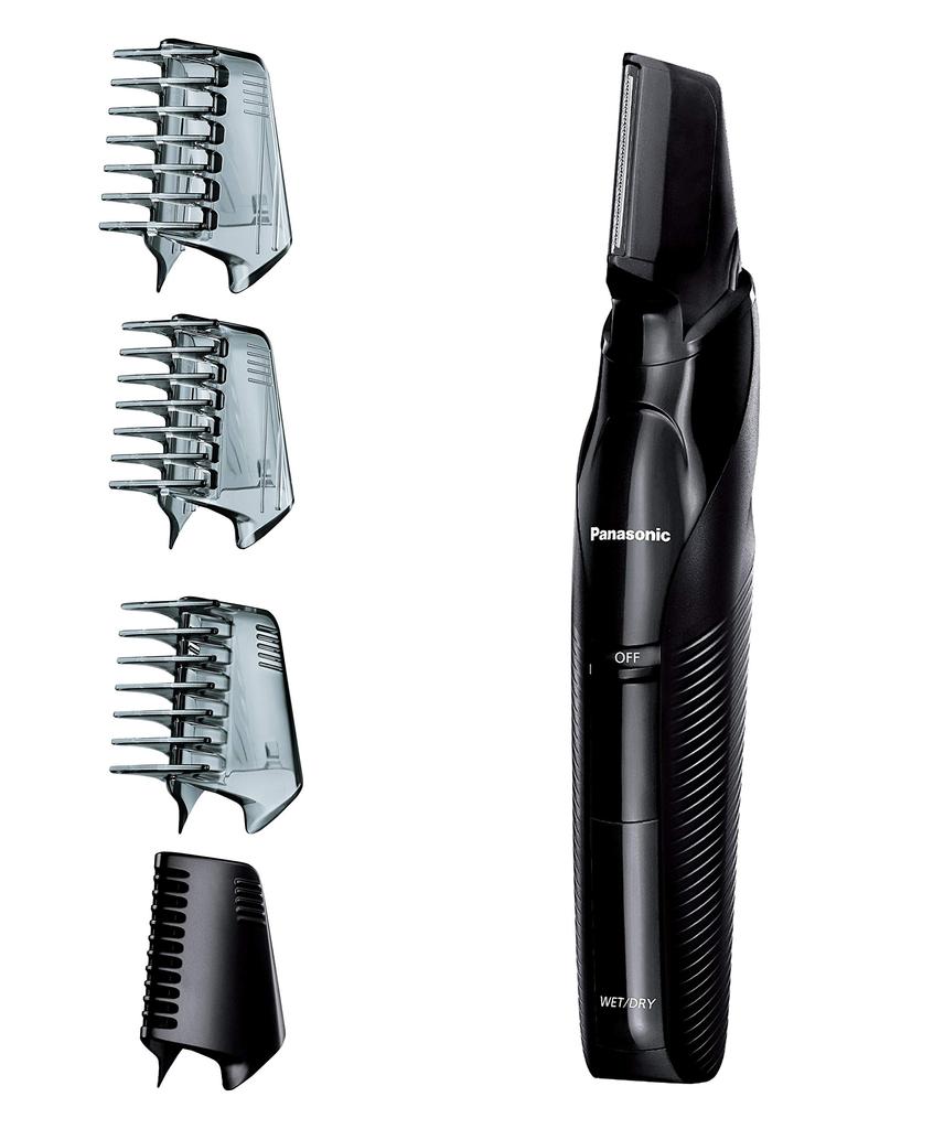 Panasonic Триммер для тела для мужчин, которые могут бриться в черной ванне, ER-GK70-K