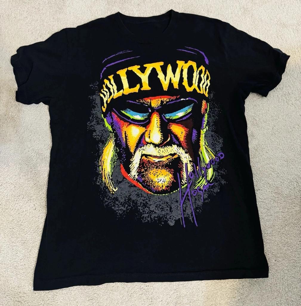 Vtg Hulk Hogan Hollywood Hogan Heavy Cotton Black Shirt Vintage T Shirt Graphic T Shirts