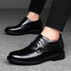 Универсальная мужская прогулочная обувь, модные брендовые мужские туфли-оксфорды, обувь на шнуровке, официальная обувь 2024 года, новая мужская обувь из натуральной кожи