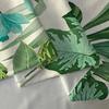 Эстетичное тропическое ботаническое пляжное полотенце 1 шт. Микрофибра Водонепроницаемое Песостойкое 2D Плоская печать В стиле Летний коврик для пикника