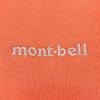 Montbell мужская свободная одежда хлопковая толстовка на молнии кораллово-розовый xl