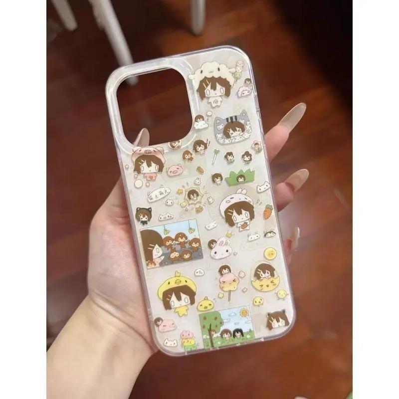 Qingyin Girl Phone Case for Xiaomi 13/14/15 Pro and Note 14
