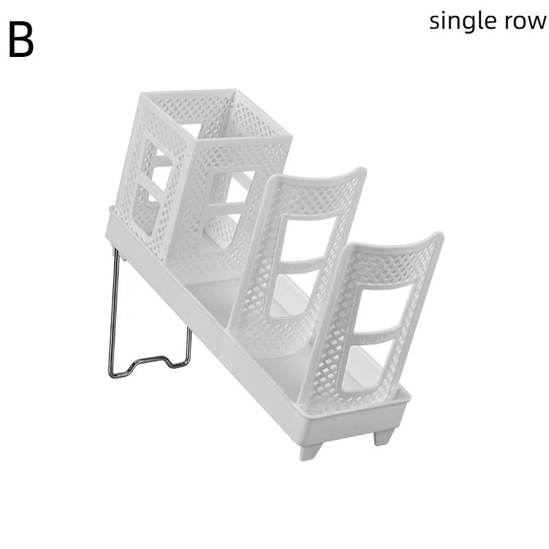 Съемный Многофункциональный Одноразовый Держатель для Бумажных Стаканов Одинарный Двойной Размер Подставка для Хранения Кофейных Чашек Пластиковый Наземный Домашний
