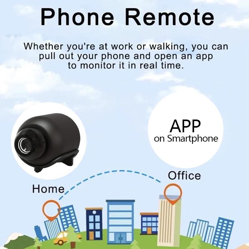 1080P HD Мини-камера Wi-Fi IP Smart Night Vision AI Human Camcorder Беспроводная для домашнего видеонаблюдения