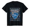 Детская рождественская вязаная футболка Rocket League