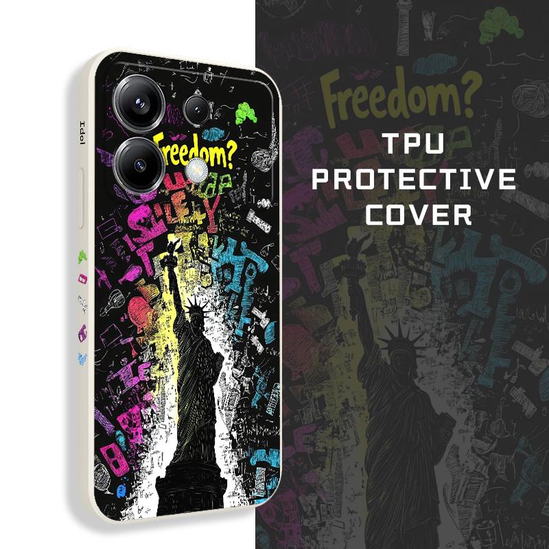 Чехол для телефона "Богиня граффити" для Xiaomi Poco F8 F7 X7 X6 F6 M6 M5 M5S F5 X5 F4 X4 M4 F3 X3 Ultra Pro GT Силиконовая крышка