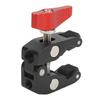 Small Aluminum Alloy Super Clamp Crab Pliers Clip with 1 4 Inch 3 8 Inch Thread Camera Clamp Mount