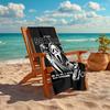 1Pc Scream Horror Movie Night Beach Towel, Quick Dry, Multi-Use for Beach Pool Gym Yoga Home Travel, Christmas, Halloween, Xmas Gift M929305