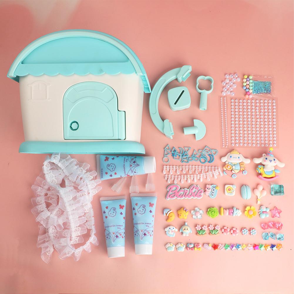 Детская мультяшная копилка, милый домик для конфет, самодельная копилка, ручной сундук с сокровищами, подарки для девочек и мальчиков