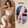 Sex underwear pure desire sexy suspender hip skirt hot transparent uniform temptation pajama set