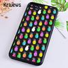 Krajews Kawaii Pineapple Art Soft Phone Case Cover For iPhone 17 Air 16 15 14 plus 11 12 13 pro max Plus coque Fundas