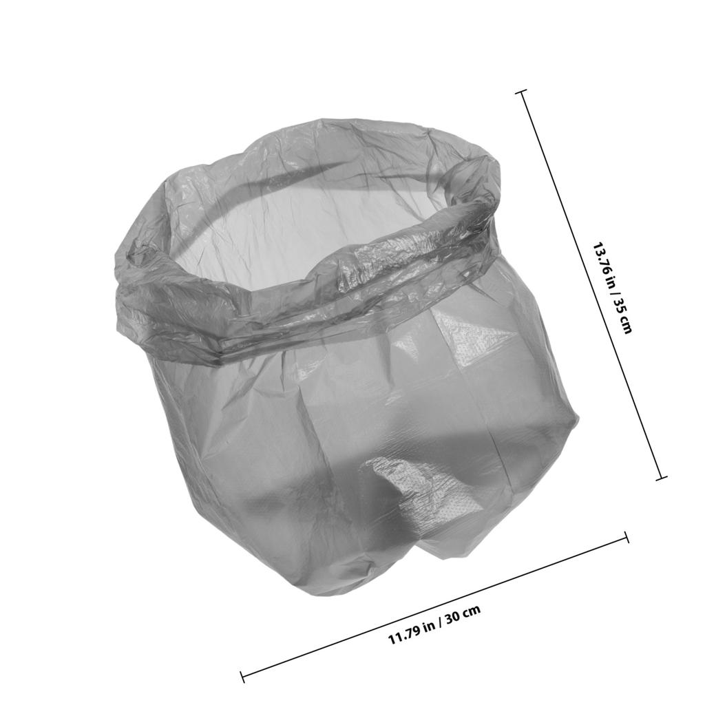 10 Rolls Creative Rubbish Bag Thick Design Strong Load-Bearing Desktop Trash Can Garbage Bag for Home Office Car Litter Carrier