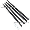 Compatible with Mitsubishi Outlander 2006-2012: Exterior Window Glass Seal & Water Deflector Strip