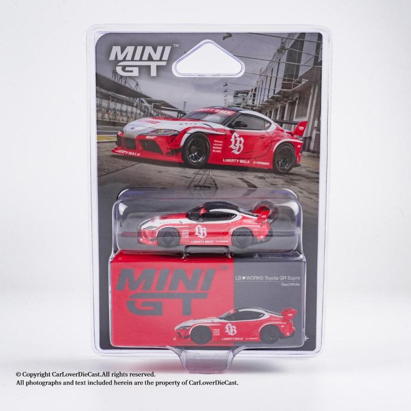 MINI GT 1:64 # 1103 Toyota GR Supra alloy die-casting car model as a desktop decoration gift for collectors