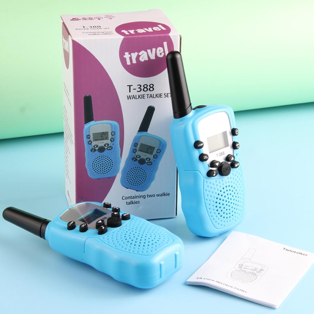 Портативная детская мини-игрушка Walkie Talkie Двусторонняя связь Удаленный домофон