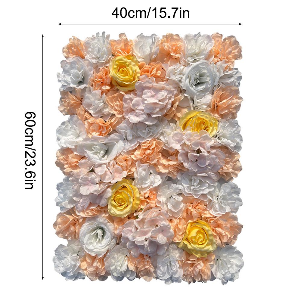 40 * 60 Large Simulated Flower Wall Shake Background Wedding Photography Wall Party Interior Decoration Simulated Fake Flower Wa
