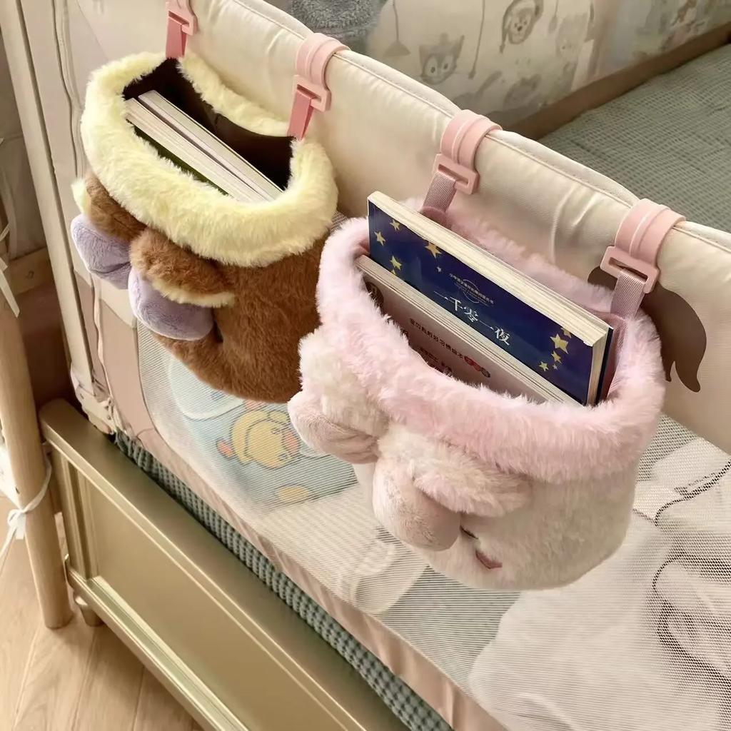 Хранение в общежитии Подвесная сумка Rilakkuma Милый плюшевый органайзер Korilakkuma Мягкий Kawaii Кейс для хранения косметики на столе Девочка