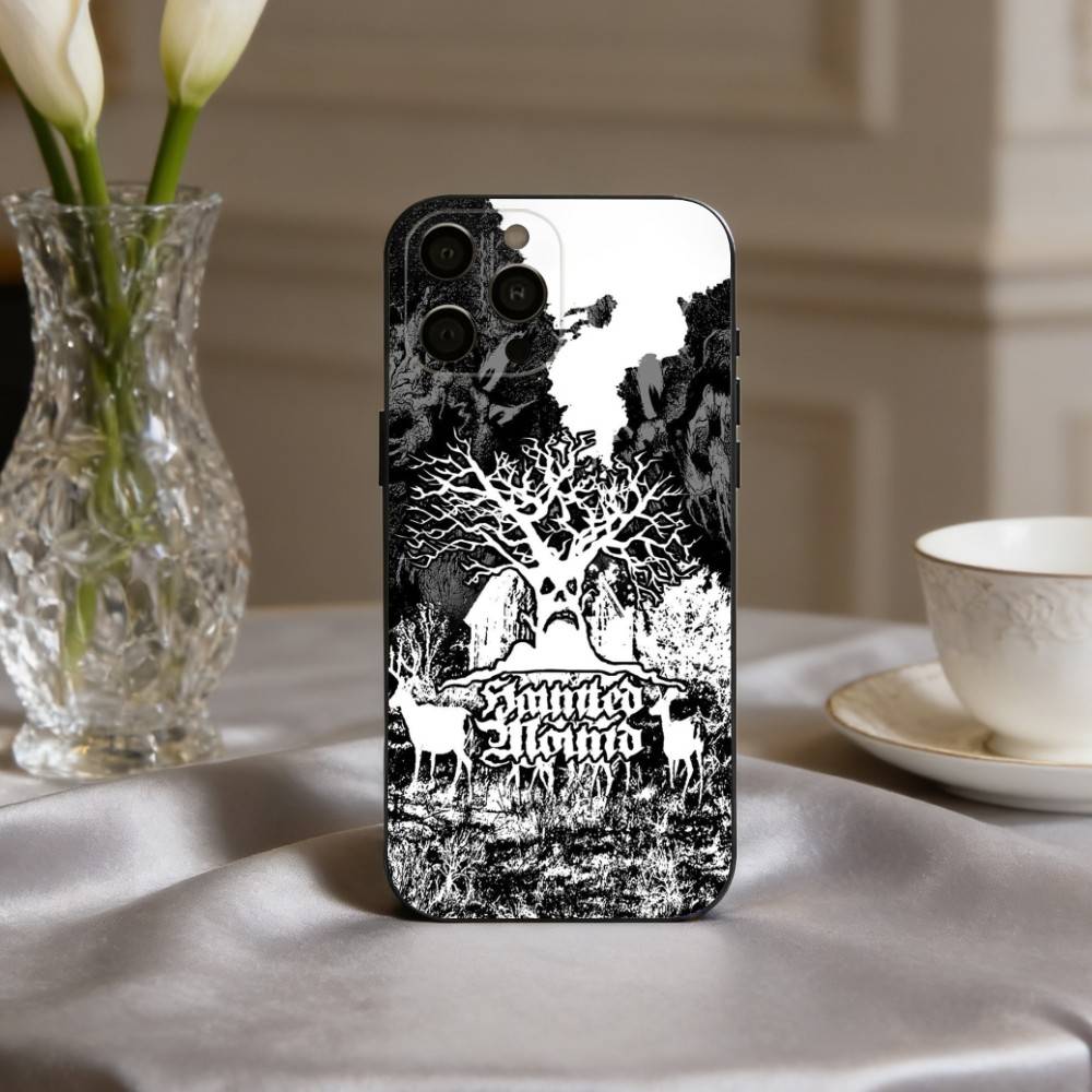 Чехол для телефона S-Sematary H-Haunted M-MoundS для iPhone 17,16,15,14,13,12,11 Plus,Pro Max,XS,Мягкий силиконовый черный чехол