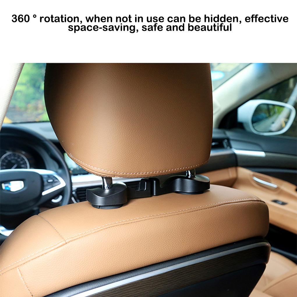 2 шт. автомобильные крючки для хранения, крючки для подголовников, легкий держатель для сумок, вешалка, сумка для продуктов на заднее сиденье автомобиля, автомобильные зажимы, аксессуары