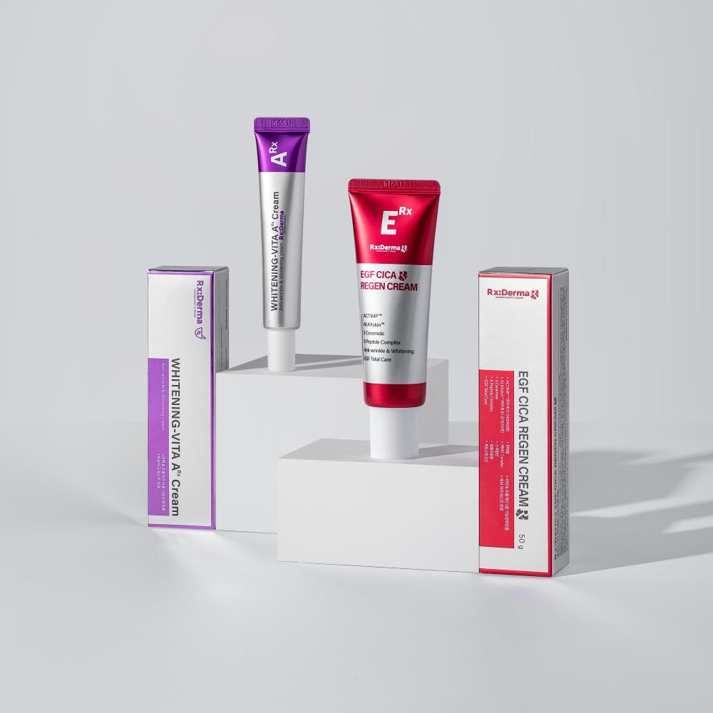 RXDerma EGF Cica Regen Secolgy Cream Керамиды Пантенол Центелла азиатская Дерматология Восстанавливающий успокаивающий крем после лазера, 50 мл, 1 шт.
