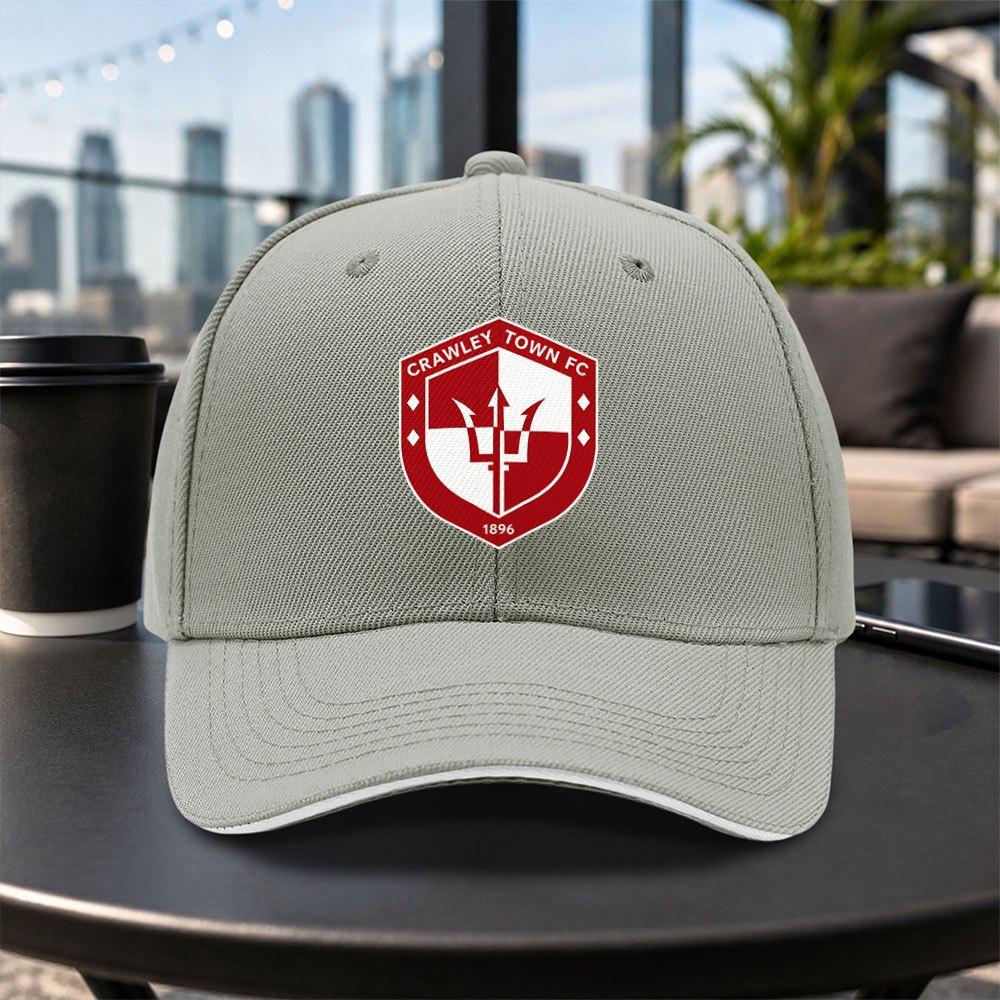 Crawley Football Team Baseball Cap Unisex Adjustable Duckbill Hat Lightweight Casual Outdoor Hat MultiColor