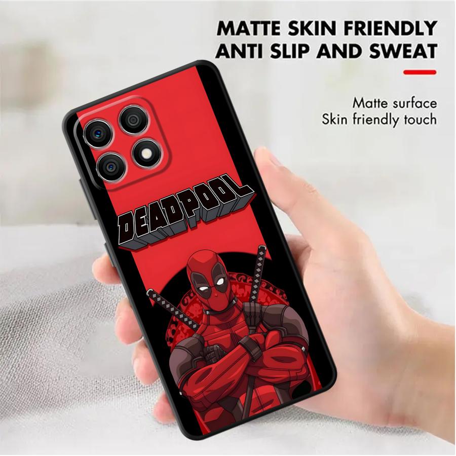 Крутой чехол Marvel Deadpool для Honor 200 400 Lite 8X X8 X6 X9a X5b 70 Magic5Lite 90 X7 Чехол для телефона