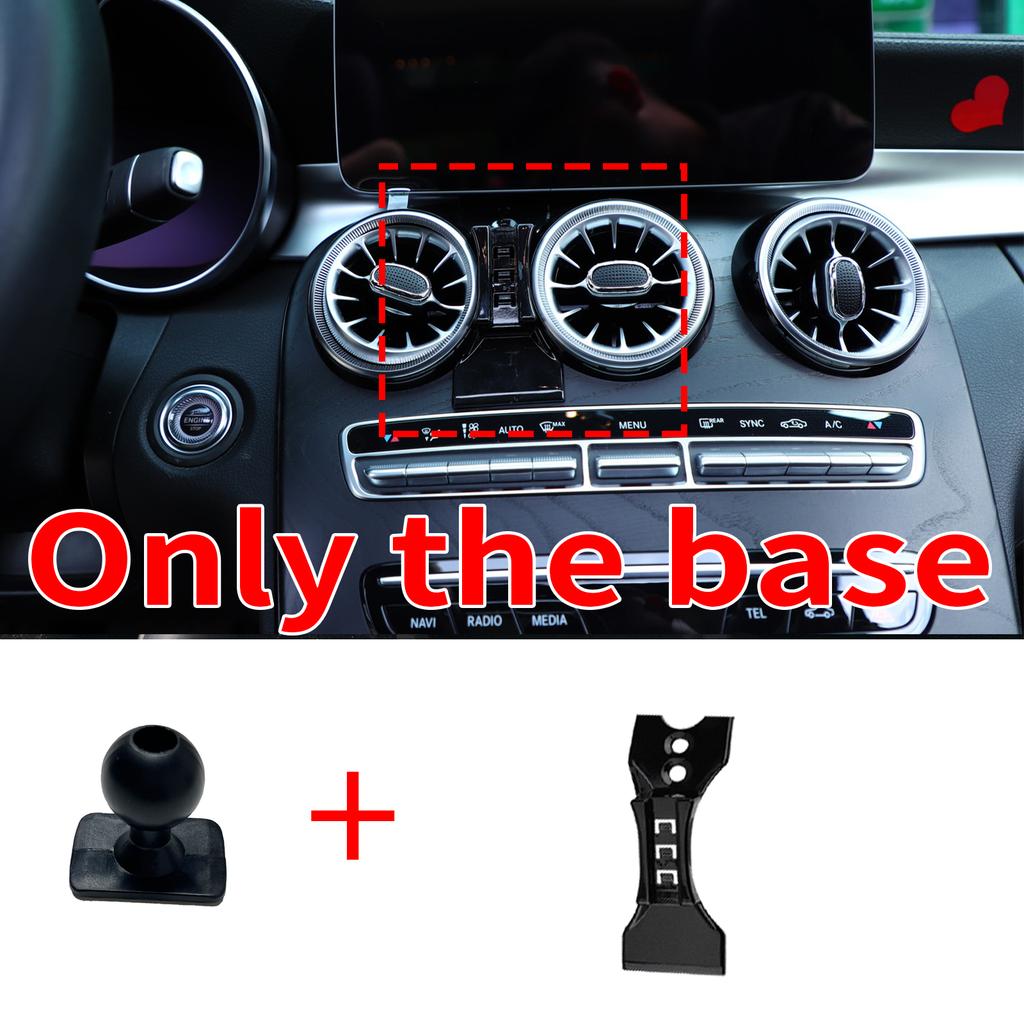 Car Mobile Phone Holder for Benz GLC X253 C253 2015 2016 2017 2018 Accessories GPS Bracket Navigation Stand Auto